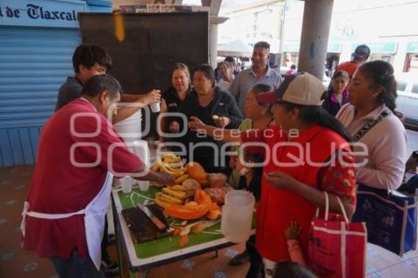 TLAXCALA . ANIVERSARIO MERCADO HIDALGO