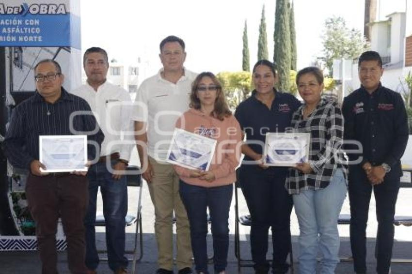 SAN ANDRÉS CHOLULA . REHABILITACIÓN AVENIDA