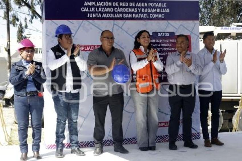 SAN ANDRÉS CHOLULA . OBRA AGUA POTABLE