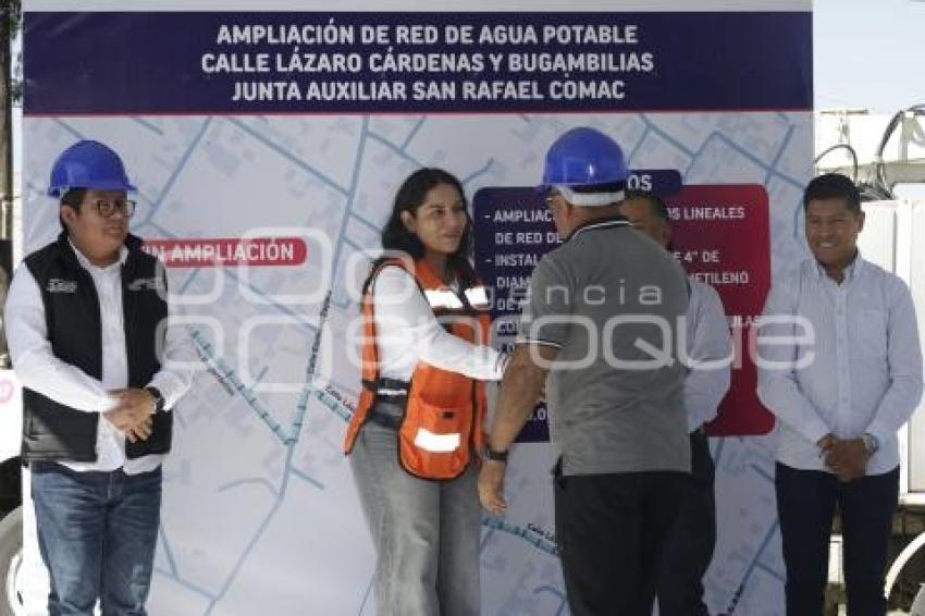 SAN ANDRÉS CHOLULA . OBRA AGUA POTABLE