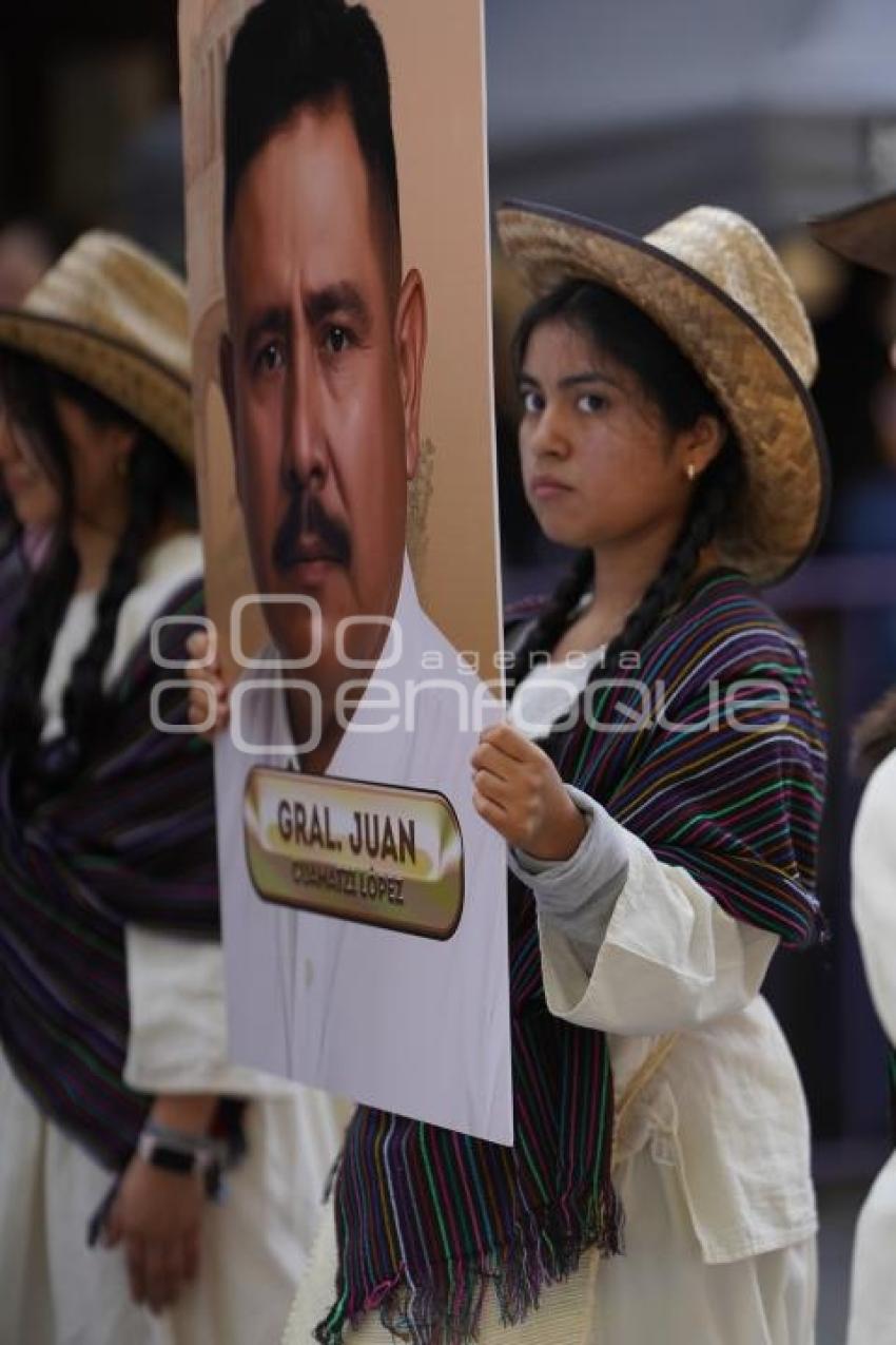TLAXCALA . DESFILE REVOLUCIÓN MEXICANA