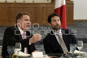 REUNIÓN EMBAJADOR LÍBANO