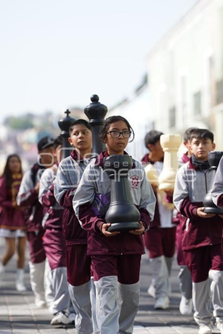 TLAXCALA . DESFILE REVOLUCIÓN MEXICANA