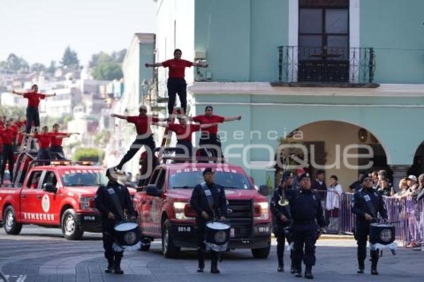 TLAXCALA . DESFILE REVOLUCIÓN MEXICANA
