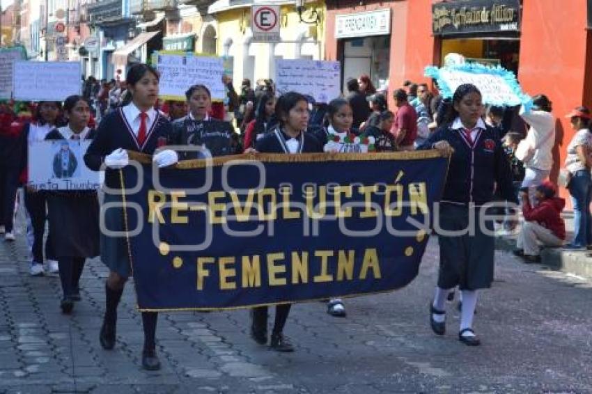 ATLIXCO . DESFILE REVOLUCIÓN MEXICANA