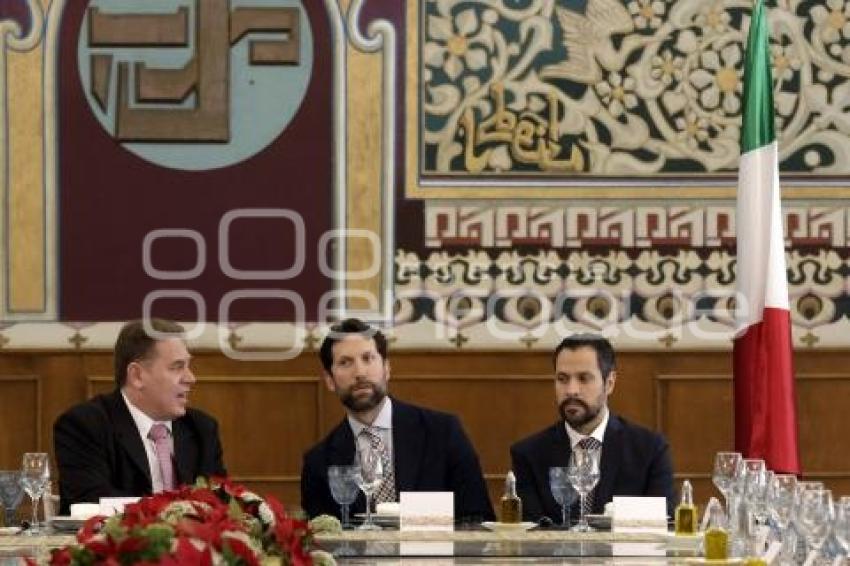 REUNIÓN EMBAJADOR LÍBANO