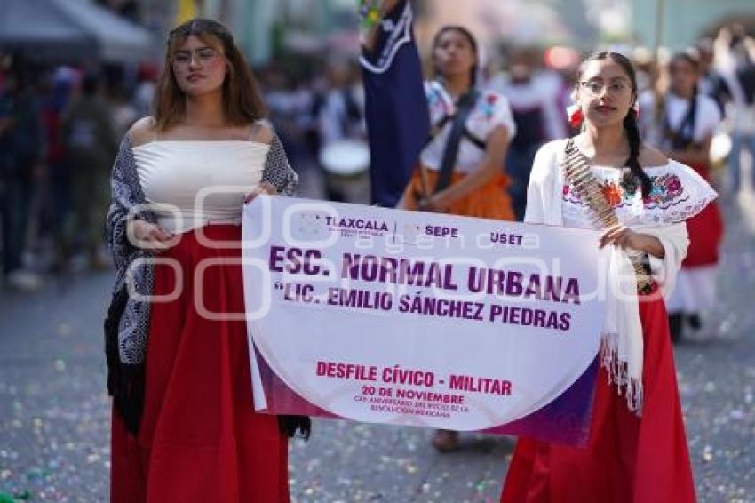 TLAXCALA . DESFILE REVOLUCIÓN MEXICANA