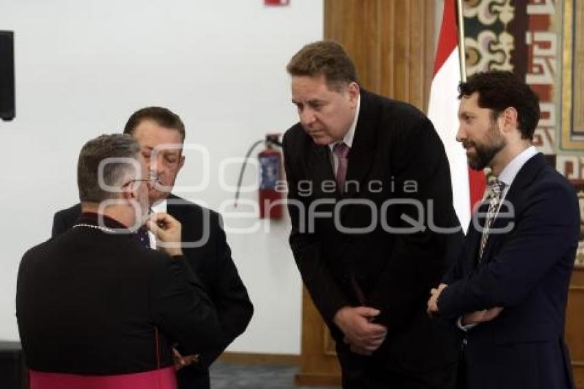 REUNIÓN EMBAJADOR LÍBANO