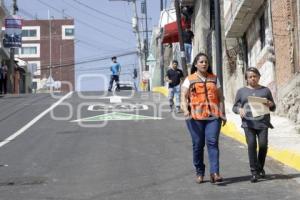 SAN ANDRÉS CHOLULA . ENTREGA DE OBRA