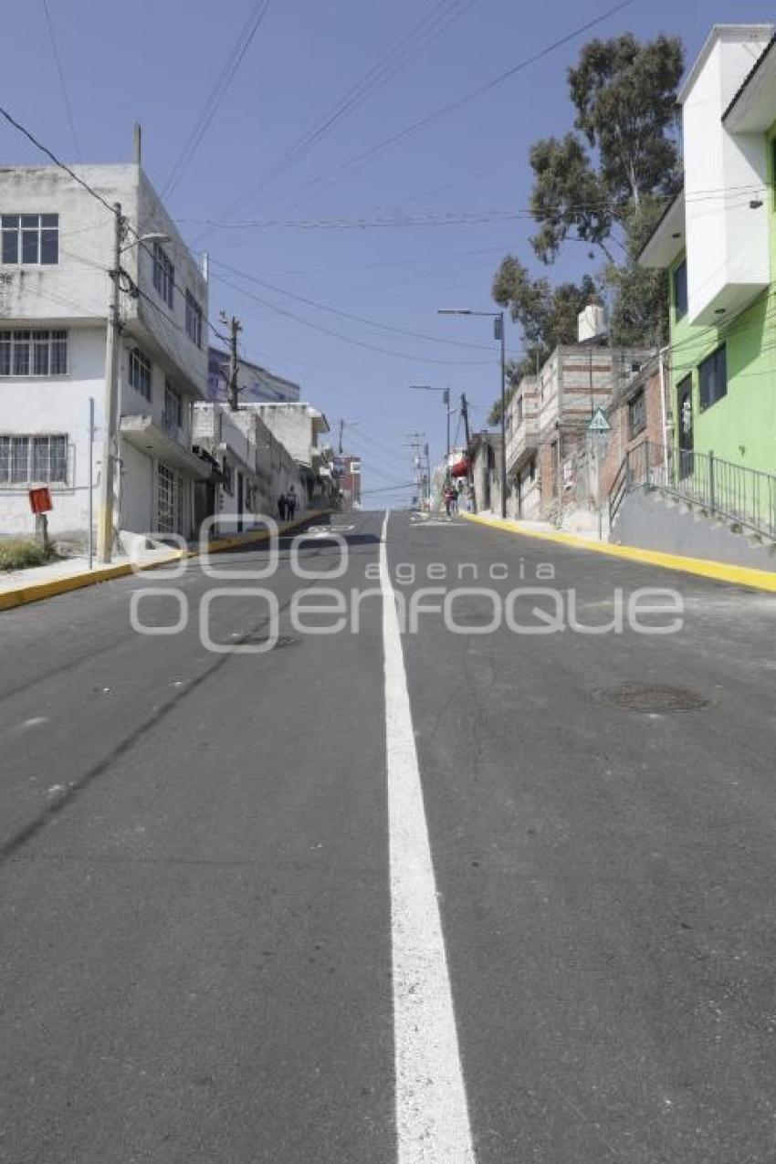 SAN ANDRÉS CHOLULA . ENTREGA DE OBRA