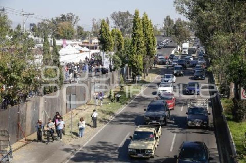 RECTA CHOLULA . TRÁFICO