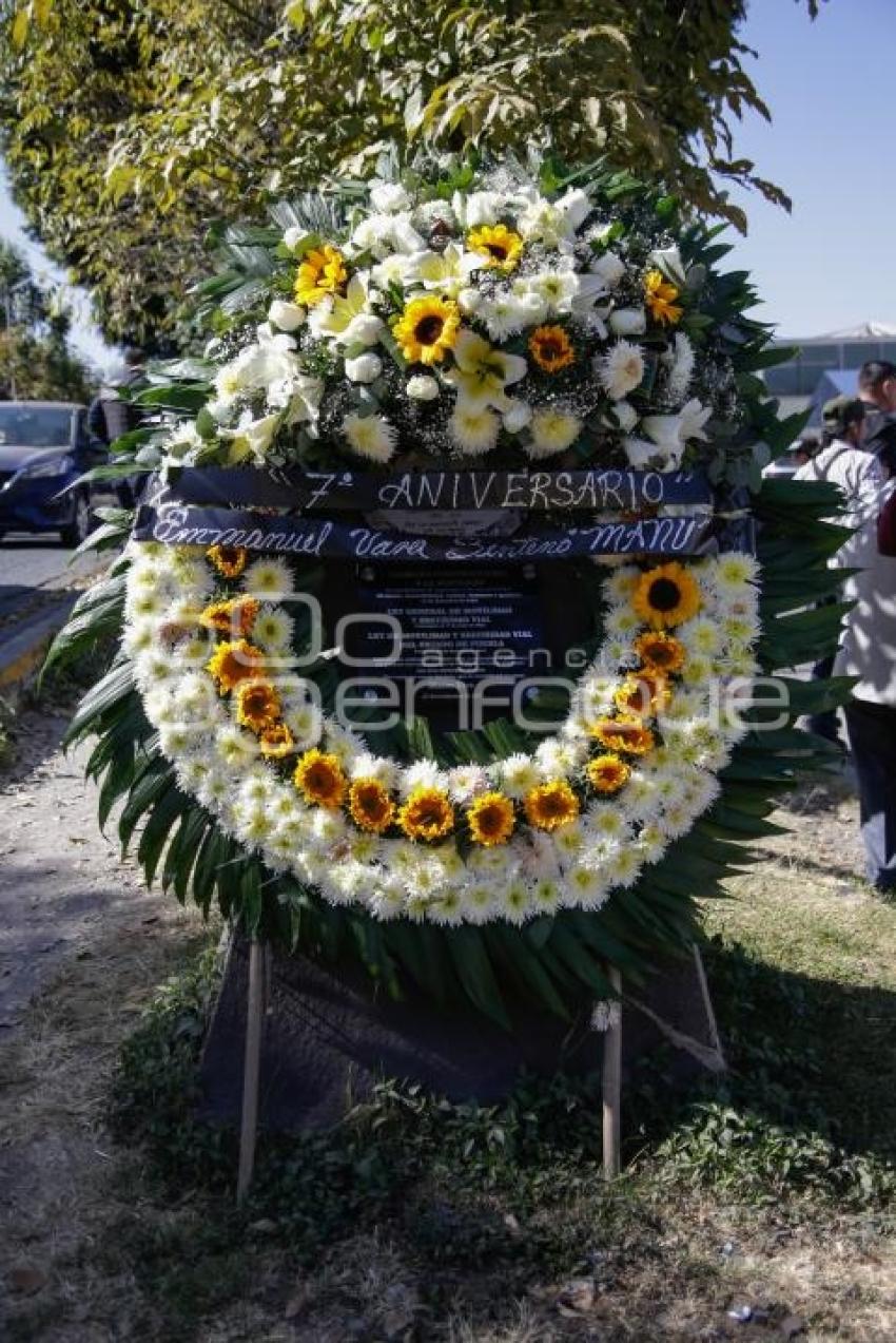 HOMENAJE LUCTUOSO . EMMANUEL VARA ZENTENO