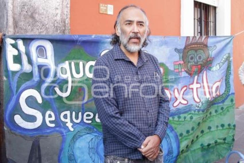MANIFESTACIÓN . DEFENSORES DEL AGUA