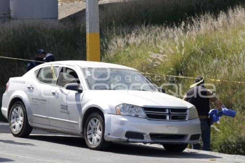 SAN PEDRO CHOLULA . CADÁVER PUENTE MOMOXPAN