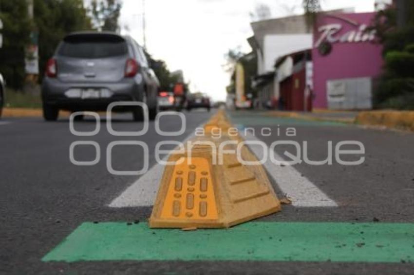 RECTA A CHOLULA . CICLOVÍA