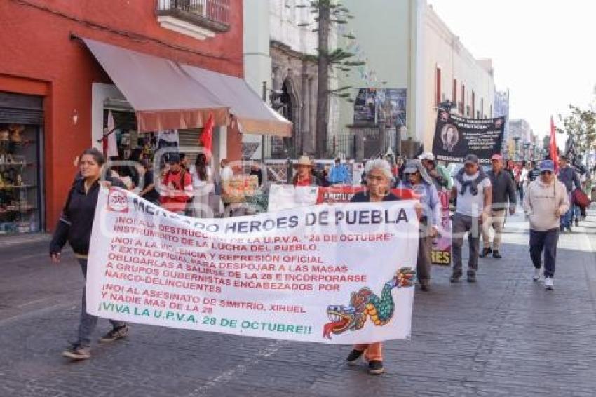 MANIFESTACIÓN . 28 DE OCTUBRE