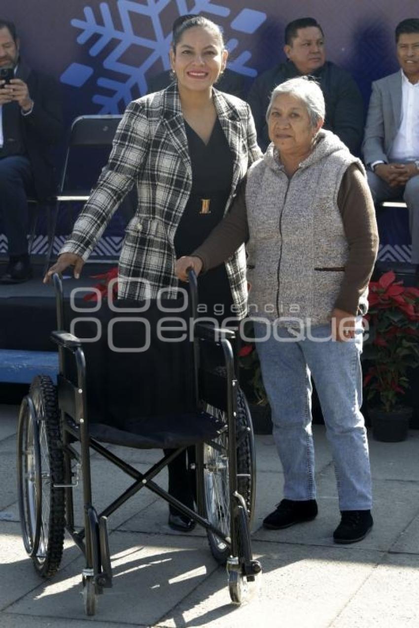 SAN ANDRÉS CHOLULA . CEREMONIA CÍVICA