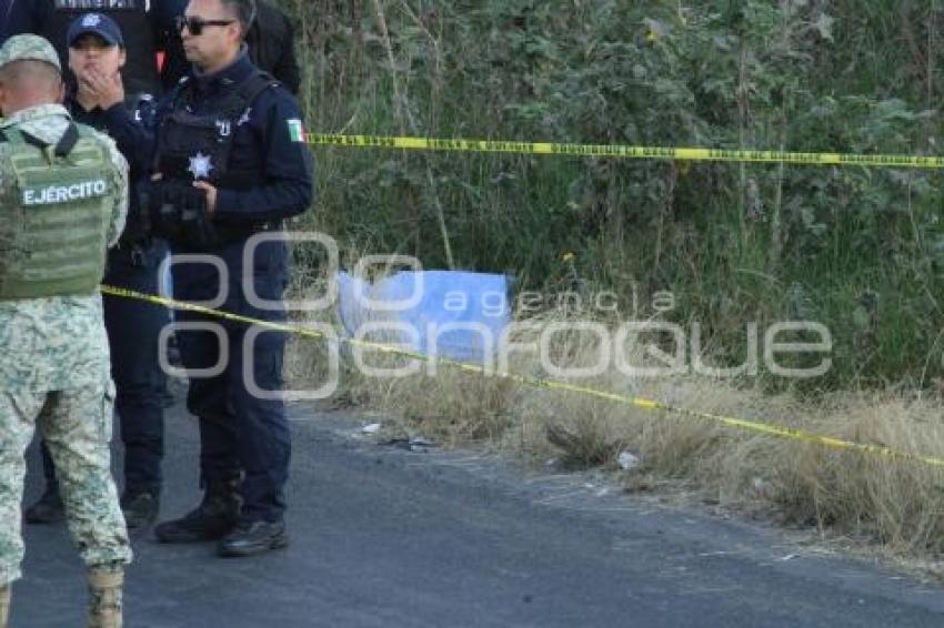 CADÁVER . AUTOPISTA