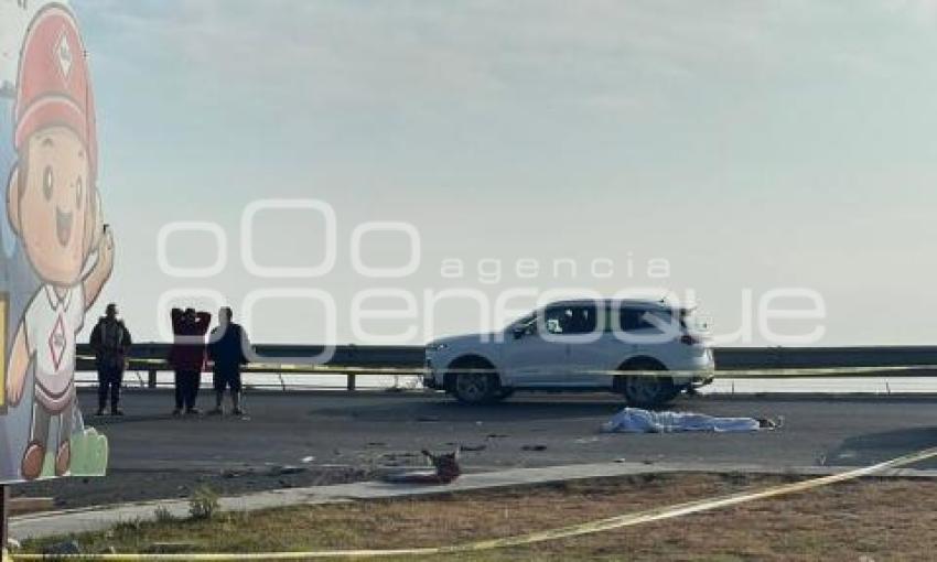 MOTOCICLISTA MUERTO . BULEVAR AEROPUERTO