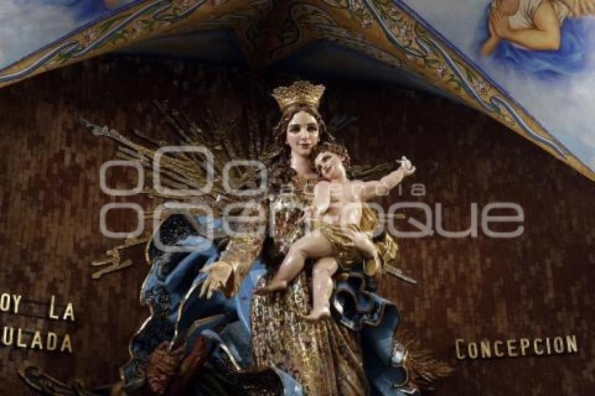 CHIGNAHUAPAN . VIRGEN INMACULADA CONCEPCIÓN
