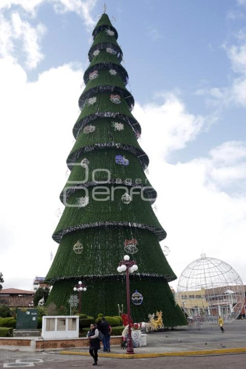CHIGNAHUAPAN . ÁRBOL DE NAVIDAD