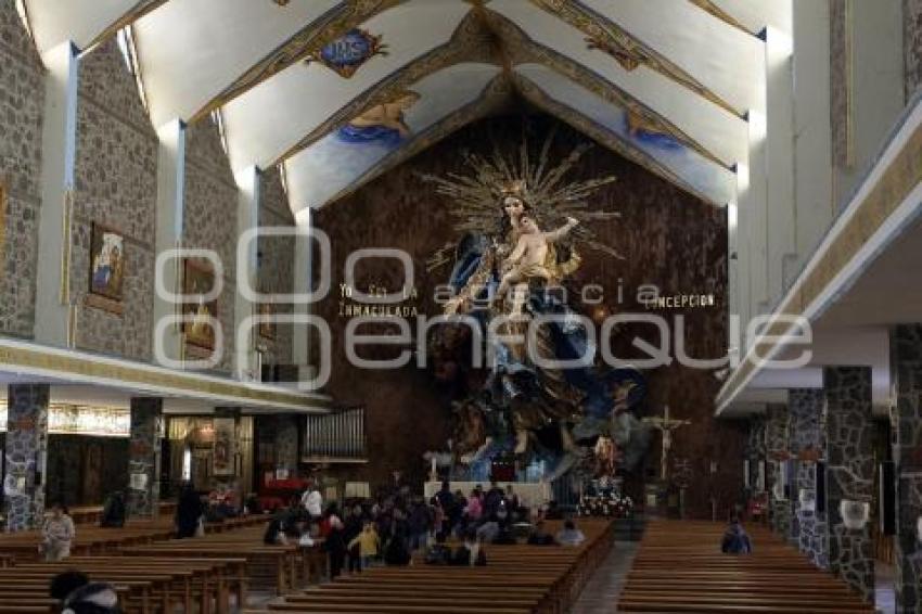 CHIGNAHUAPAN . VIRGEN INMACULADA CONCEPCIÓN