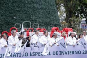 GOBIERNO ESTATAL . OPERATIVO DE INVIERNO