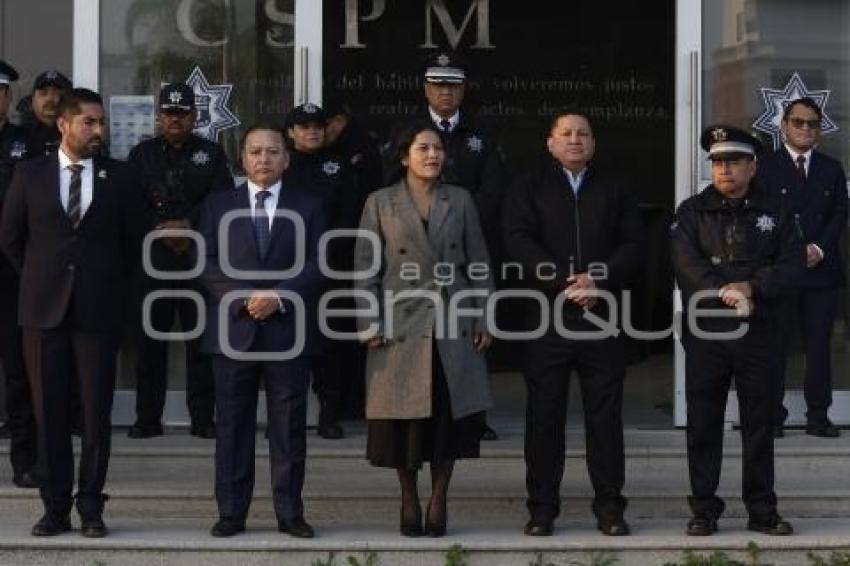 SAN ANDRÉS CHOLULA . ENTREGA EQUIPAMIENTO