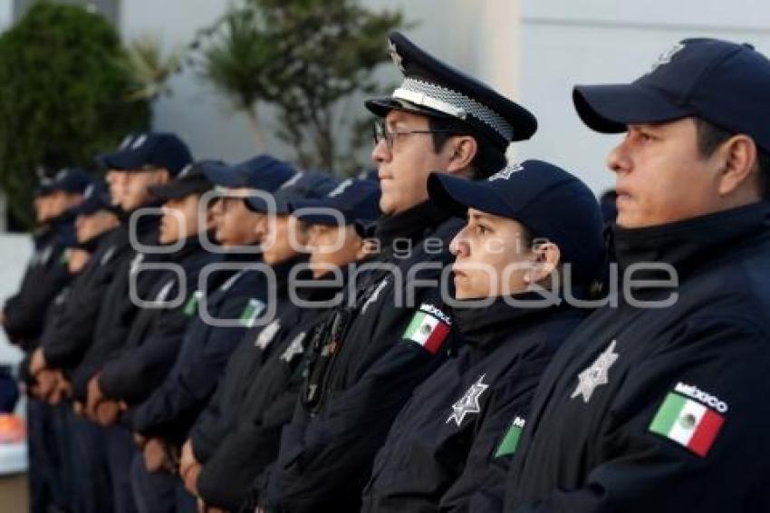 SAN ANDRÉS CHOLULA . ENTREGA EQUIPAMIENTO
