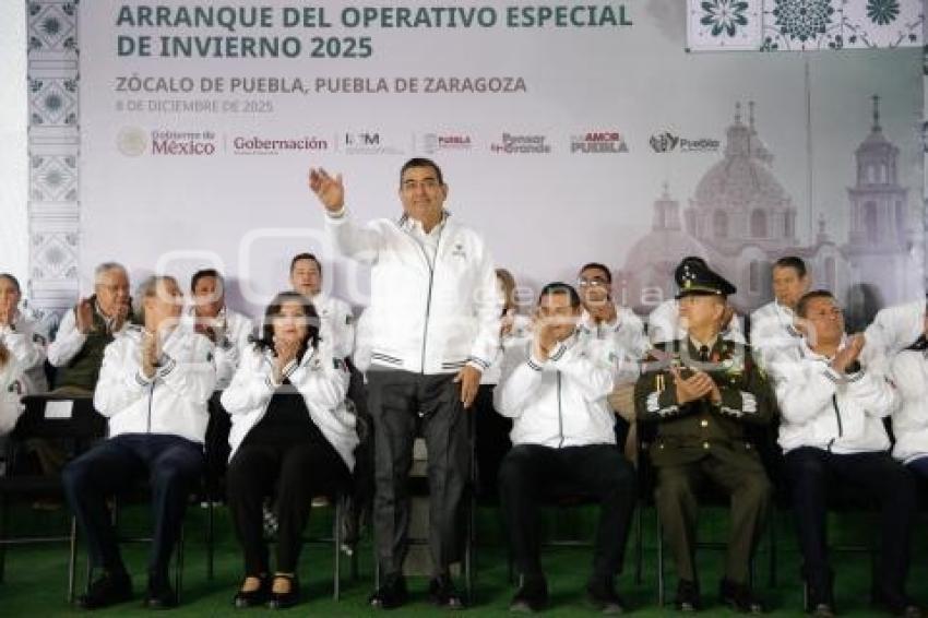 GOBIERNO ESTATAL . OPERATIVO DE INVIERNO