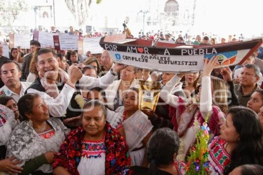 GOBIERNO ESTATAL . OBRA COMUNITARIA EN TURISMO