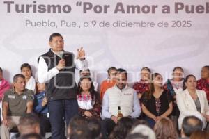 GOBIERNO ESTATAL . OBRA COMUNITARIA EN TURISMO