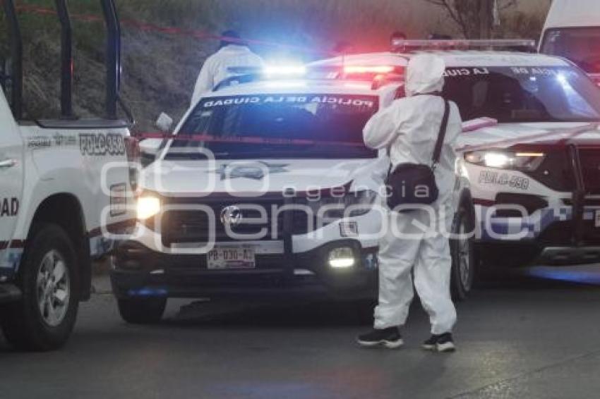 CADÁVER . CARRETERA FEDERAL PUEBLA - TEHUACÁN