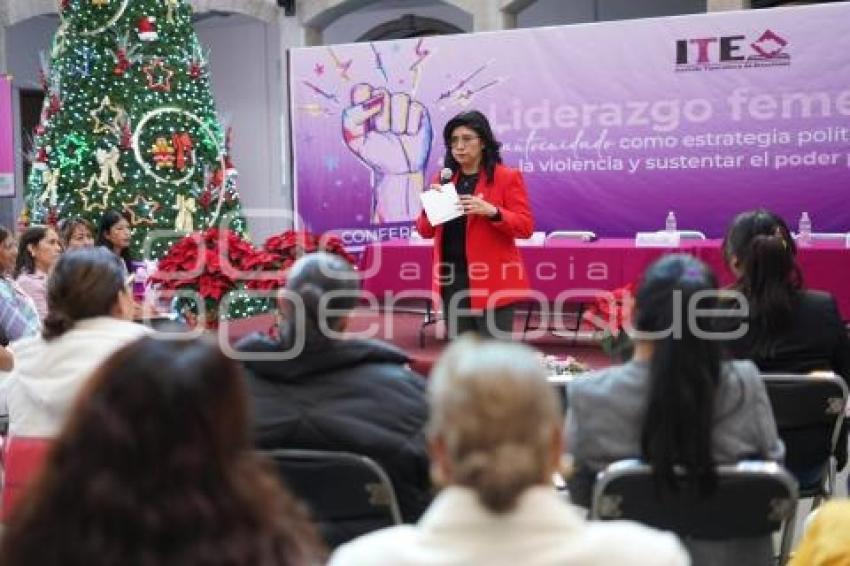TLAXCALA . CONFERENCIA LIDERAZGO FEMENINO