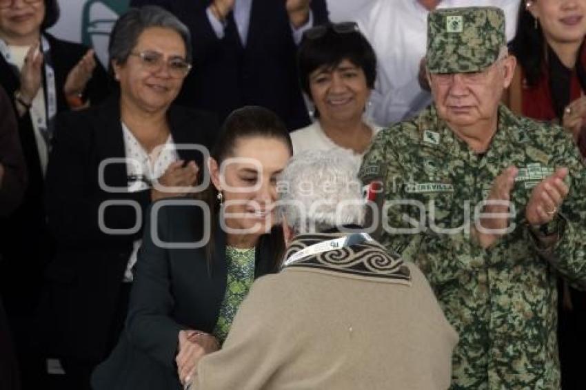 HOSPITAL SAN ALEJANDRO . CLAUDIA SHEINBAUM