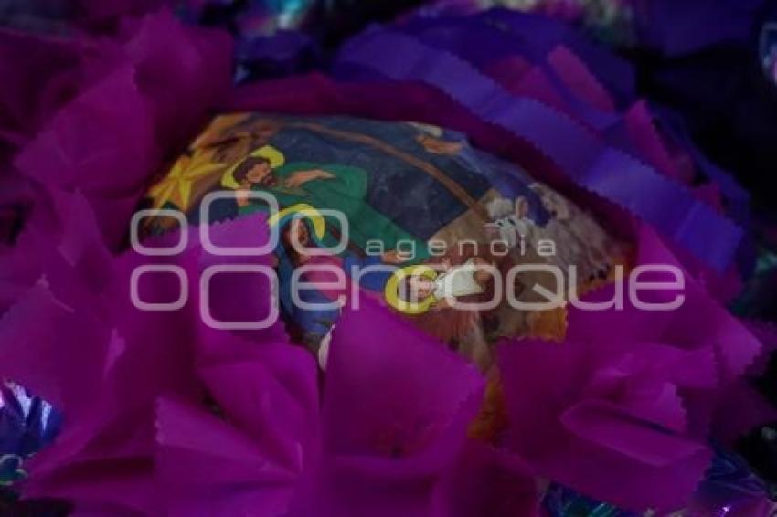 TLAXCALA . ELABORACIÓN DE PIÑATAS