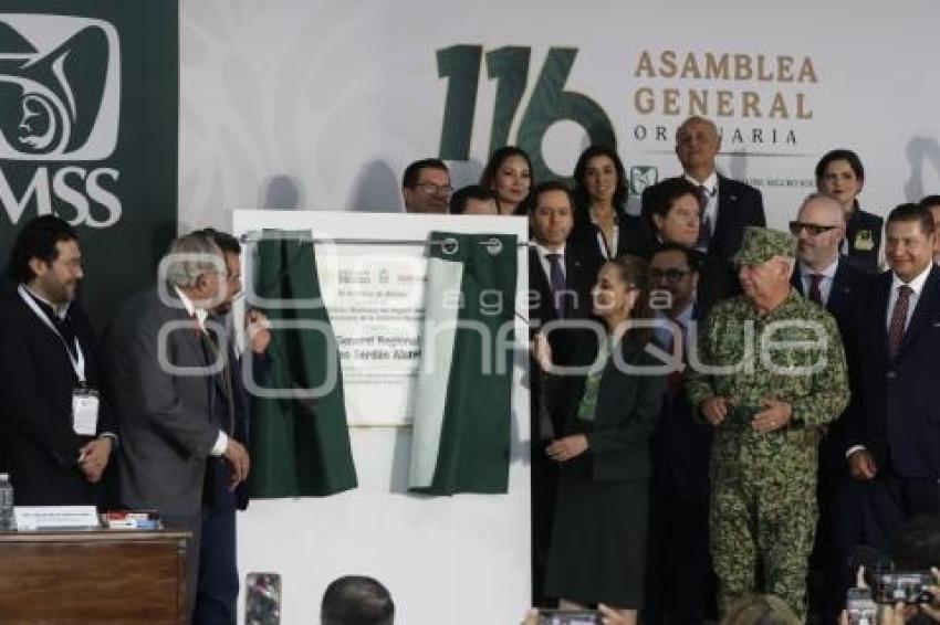 HOSPITAL SAN ALEJANDRO . CLAUDIA SHEINBAUM