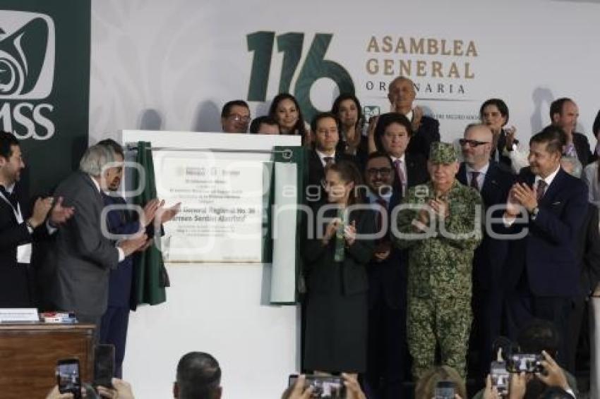 HOSPITAL SAN ALEJANDRO . CLAUDIA SHEINBAUM