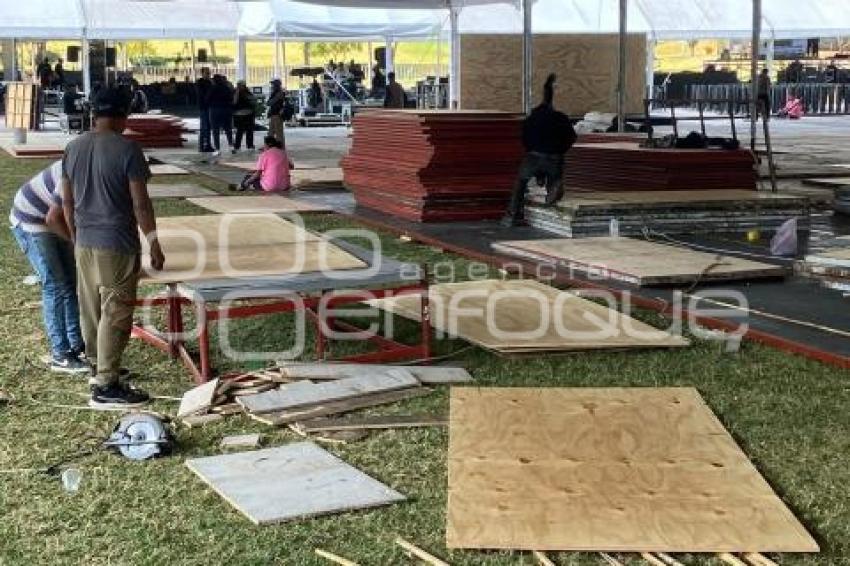 PREPARATIVOS INFORME GOBERNADOR