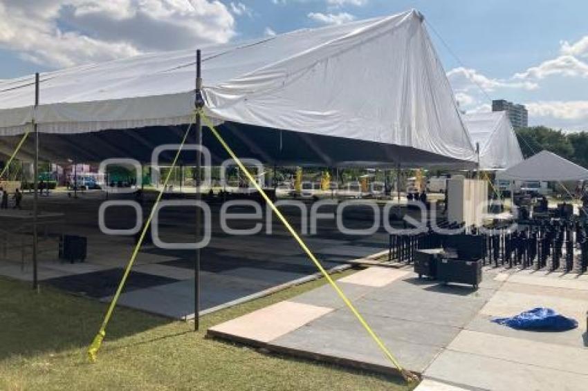 PREPARATIVOS INFORME GOBERNADOR