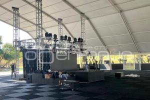 PREPARATIVOS INFORME GOBERNADOR