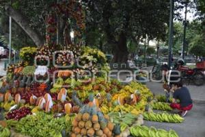 ATLIXCO . OFRENDA GUADALUPANA