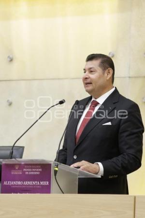 INFORME DE GOBIERNO . ALEJANDRO ARMENTA