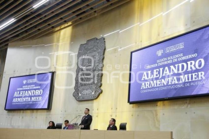 INFORME DE GOBIERNO . ALEJANDRO ARMENTA