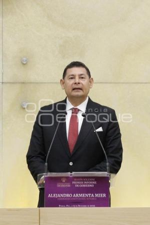 INFORME DE GOBIERNO . ALEJANDRO ARMENTA