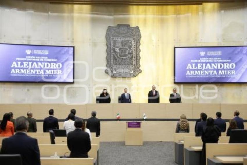 INFORME DE GOBIERNO . ALEJANDRO ARMENTA