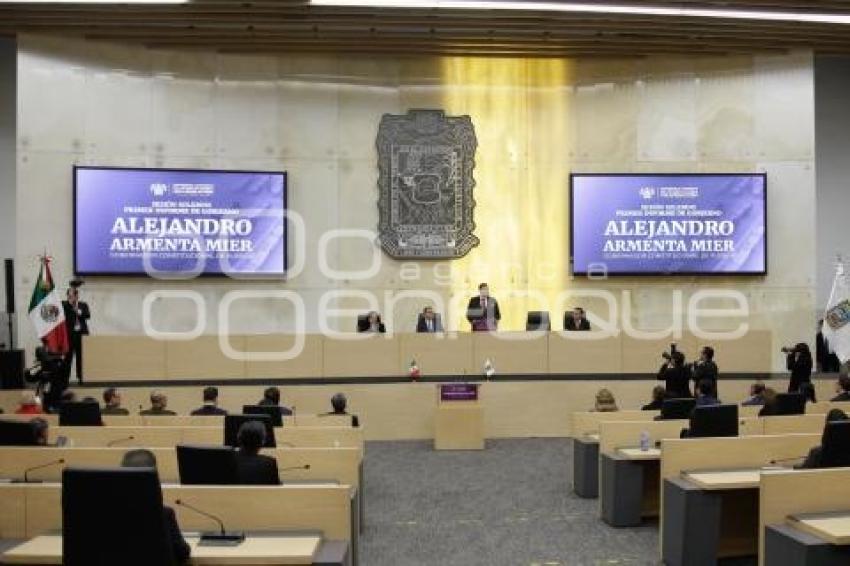 INFORME DE GOBIERNO . ALEJANDRO ARMENTA