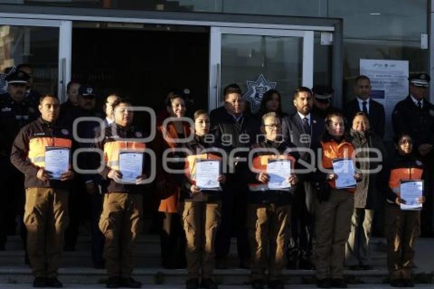 SAN ANDRÉS CHOLULA . SEGURIDAD PÚBLICA