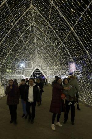 SAN PEDRO CHOLULA . LUCES NAVIDEÑAS