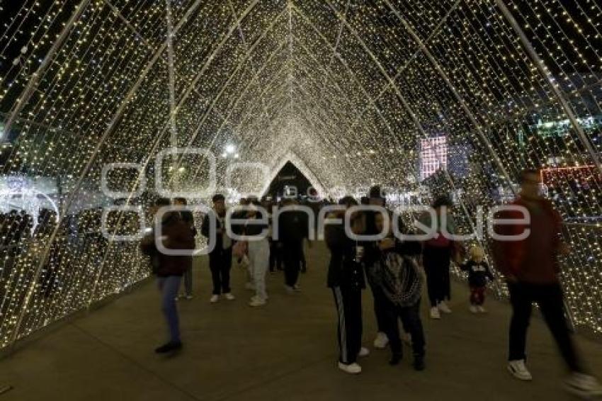 SAN PEDRO CHOLULA . LUCES NAVIDEÑAS